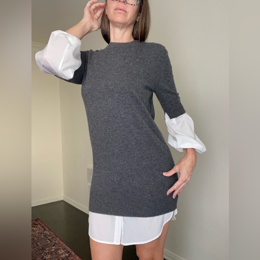 Brochu Walker Charcoal Sweater Dress
